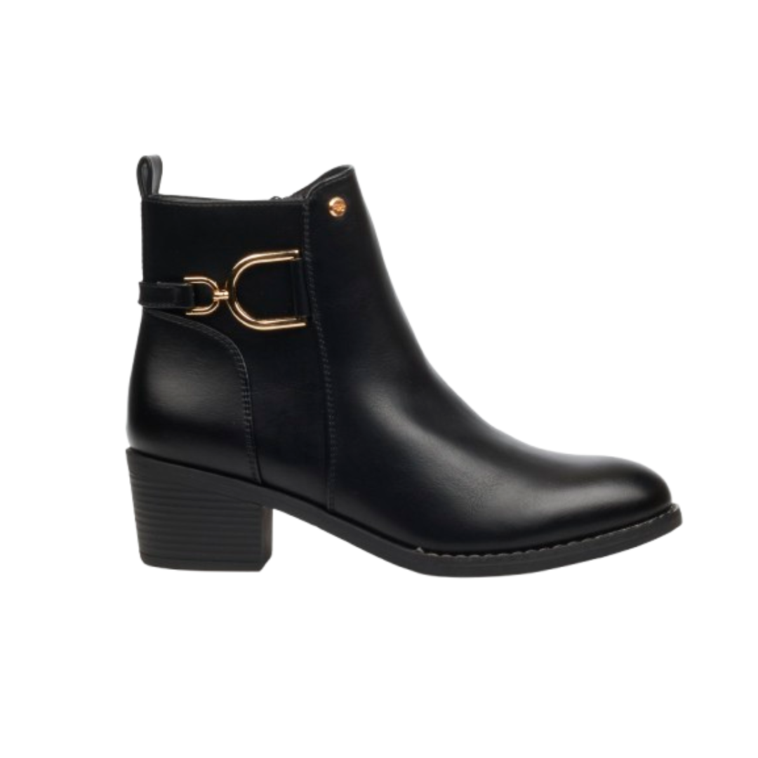 Miss Black Brook 1 Ankle Boot - Black