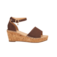 Miss Black Jayda 5 Wedge - Chocolate