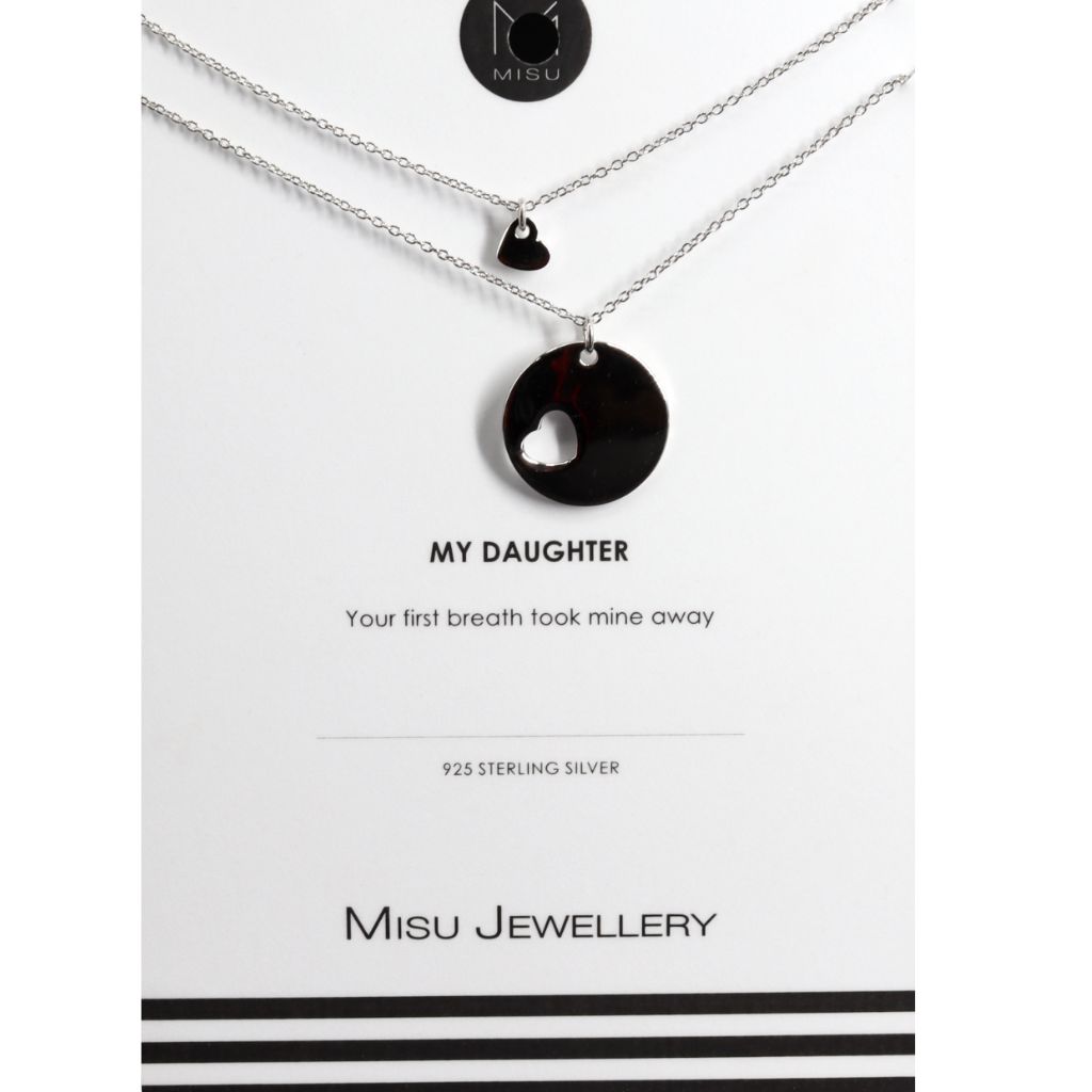 Misu Heart necklace set