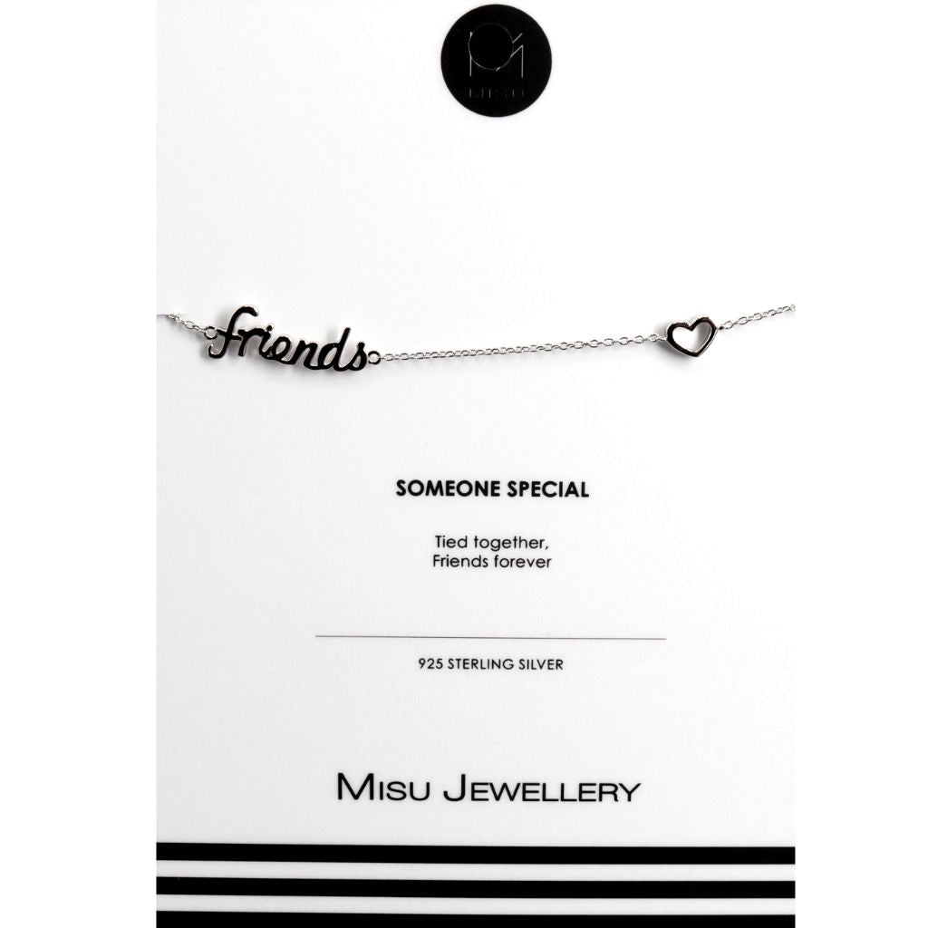 Misu Friend and heart bracelet