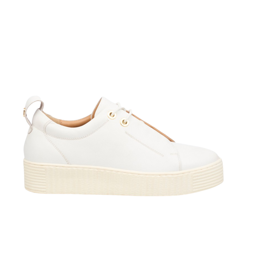 Nicci Tyler Milana 1 Leather  - White