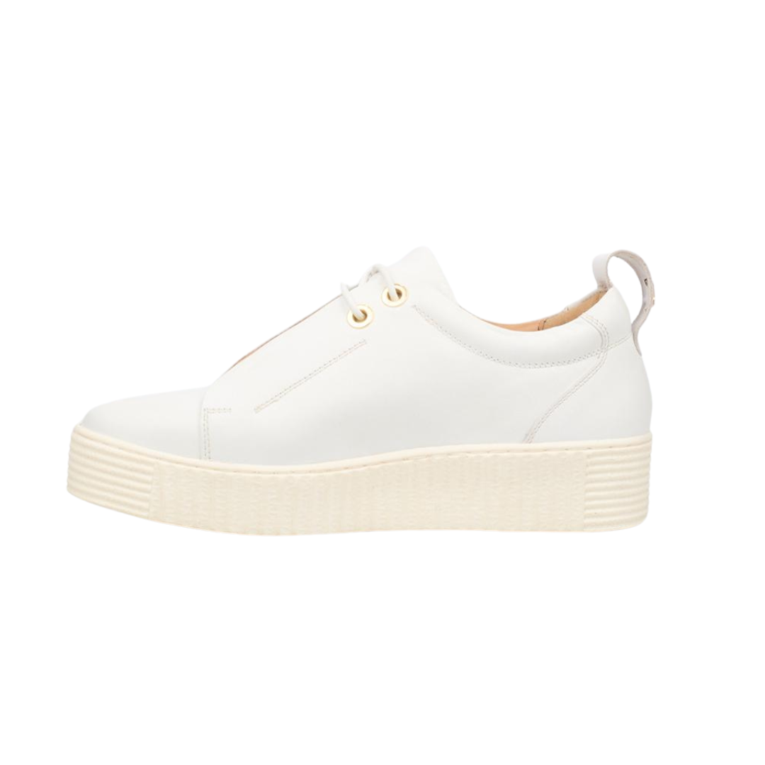 Nicci Tyler Milana 1 Leather  - White