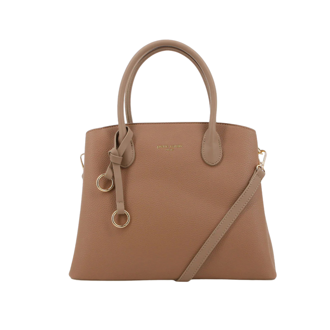 Pierre Cardin Ashlee Satchel - Taupe