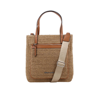 Pierre Cardin Isla Straw Tote - Tan
