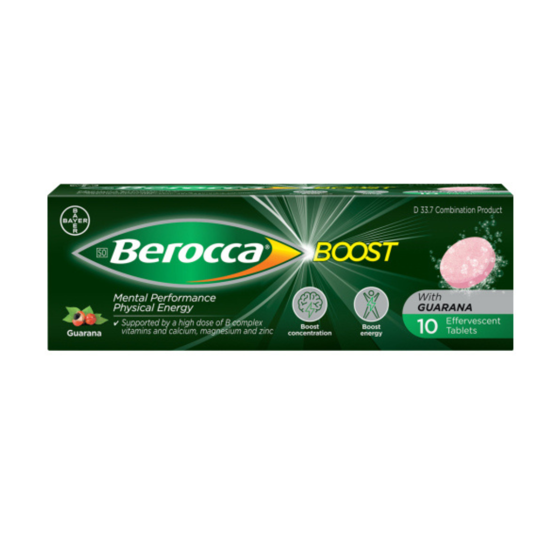 Berocca Boost Effervescent Tabs 10s