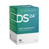 DS-24 Caps 30s multivitamin and mineral supplement bottle, 30 capsules