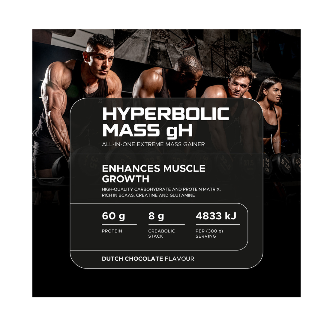 USN Hyperbolic Mass 1kg – Dutch Chocolate