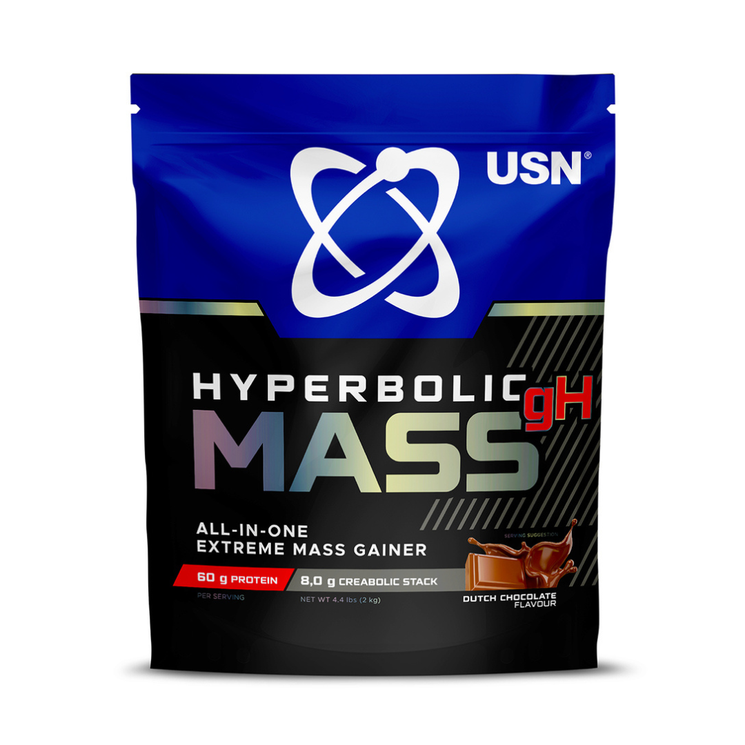USN Hyperbolic Mass 1kg Dutch Chocolate muscle gainer supplement
