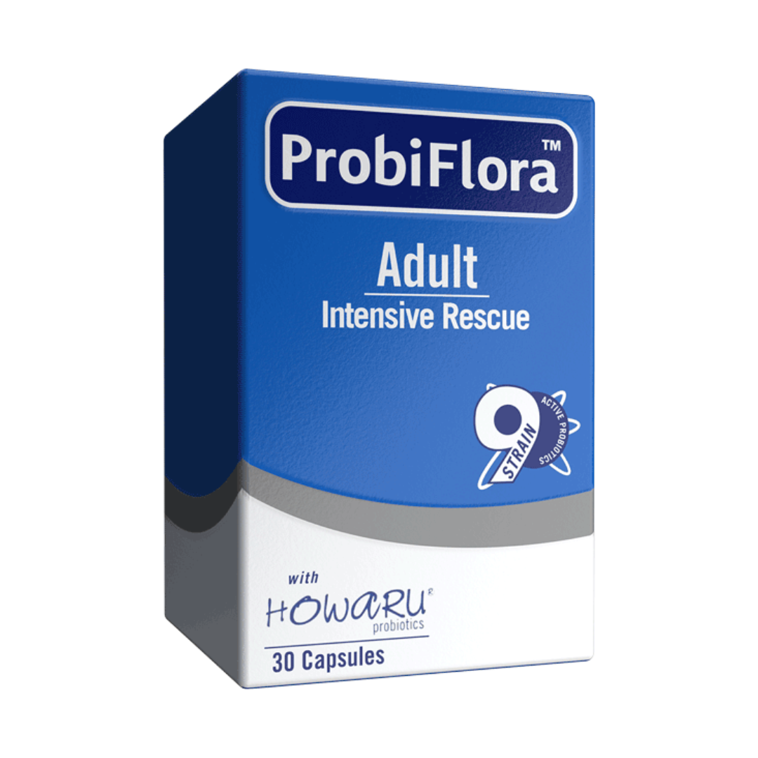 ProbiFlora Adult Intensive Rescue 9 Strain Probiotic 30 VegeCaps