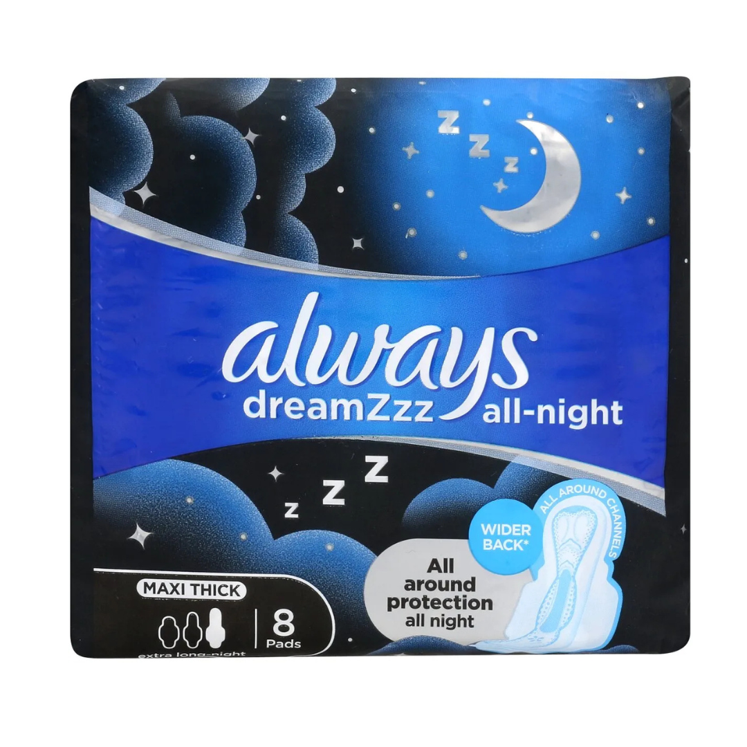 Always Maxi Sanitary Pads – Assorted (8s, 9s, 10s)