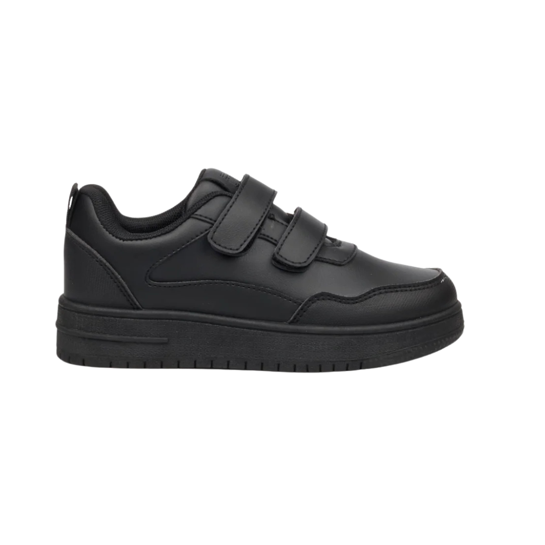 Urbanart Noah 1 Faux Wax Sneaker - Black (Kids)