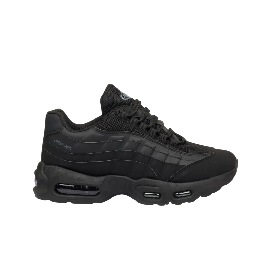 Urbanart Tube 1 Faux Nubuck & Mesh - Black