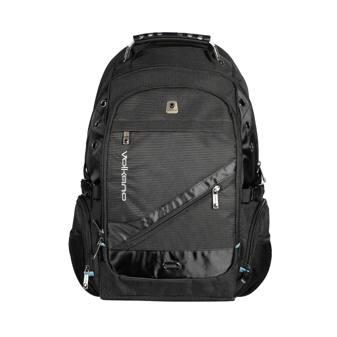 Volkano G-Unit Backpack – Black/Grey/Turquoise