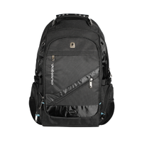 Volkano G-Unit Backpack – Black/Grey/Turquoise