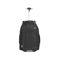 Volkano Lincoln 15.6" Laptop Trolley Backpack - Black