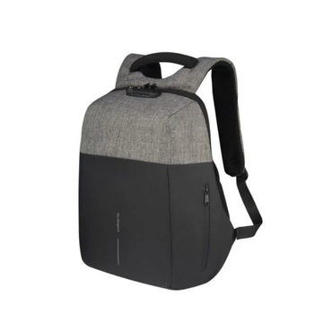 Volkano Smart Deux Laptop Backpack – Black/Light Grey