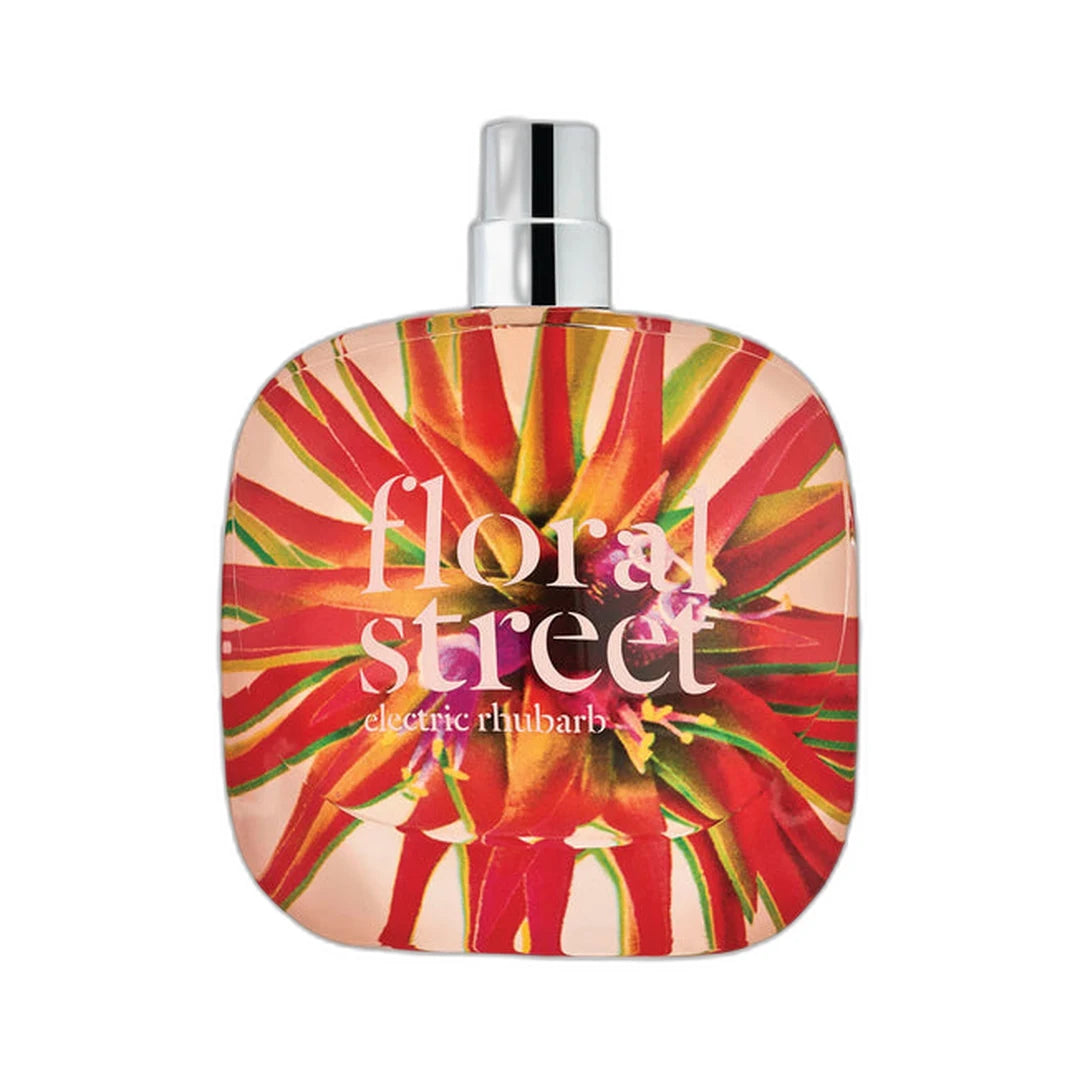 Electric Rhubarb Floral Street