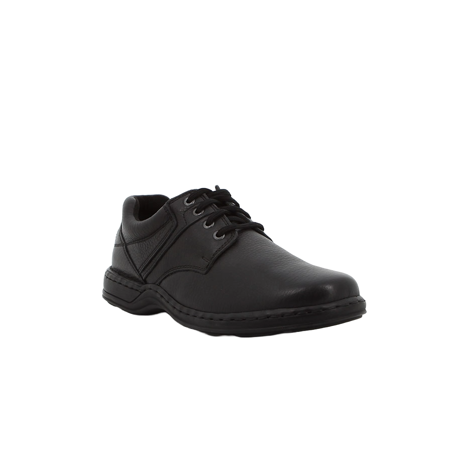 Hush Puppies Bennet Black Leather