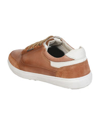 Woodland Follow Tan - Men's Casual Leather Lace-ups