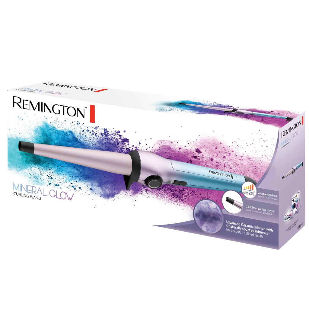 Remington Mineral Glow Curling Wand