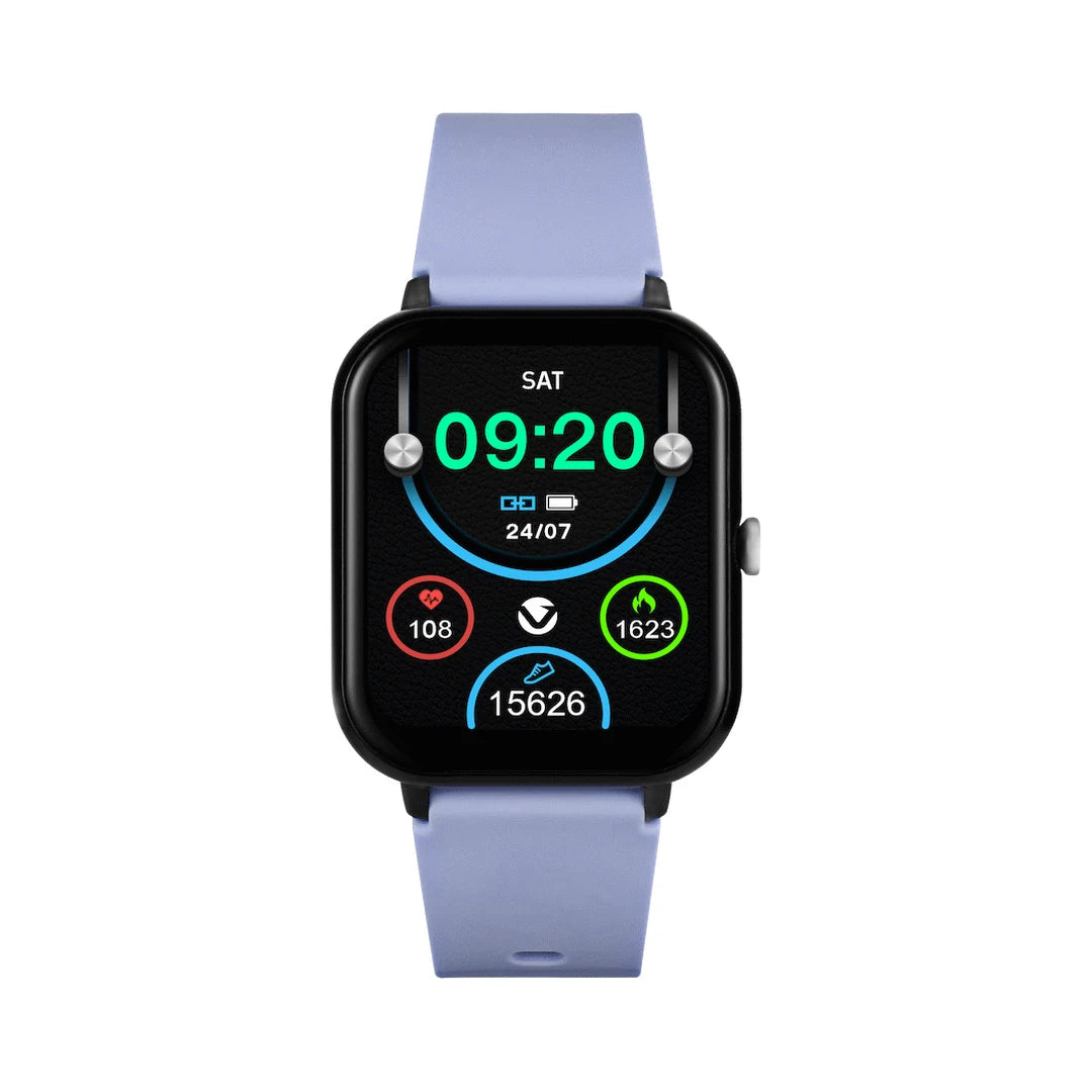 Volkano Chroma Series Smartwatch with Blue Strap