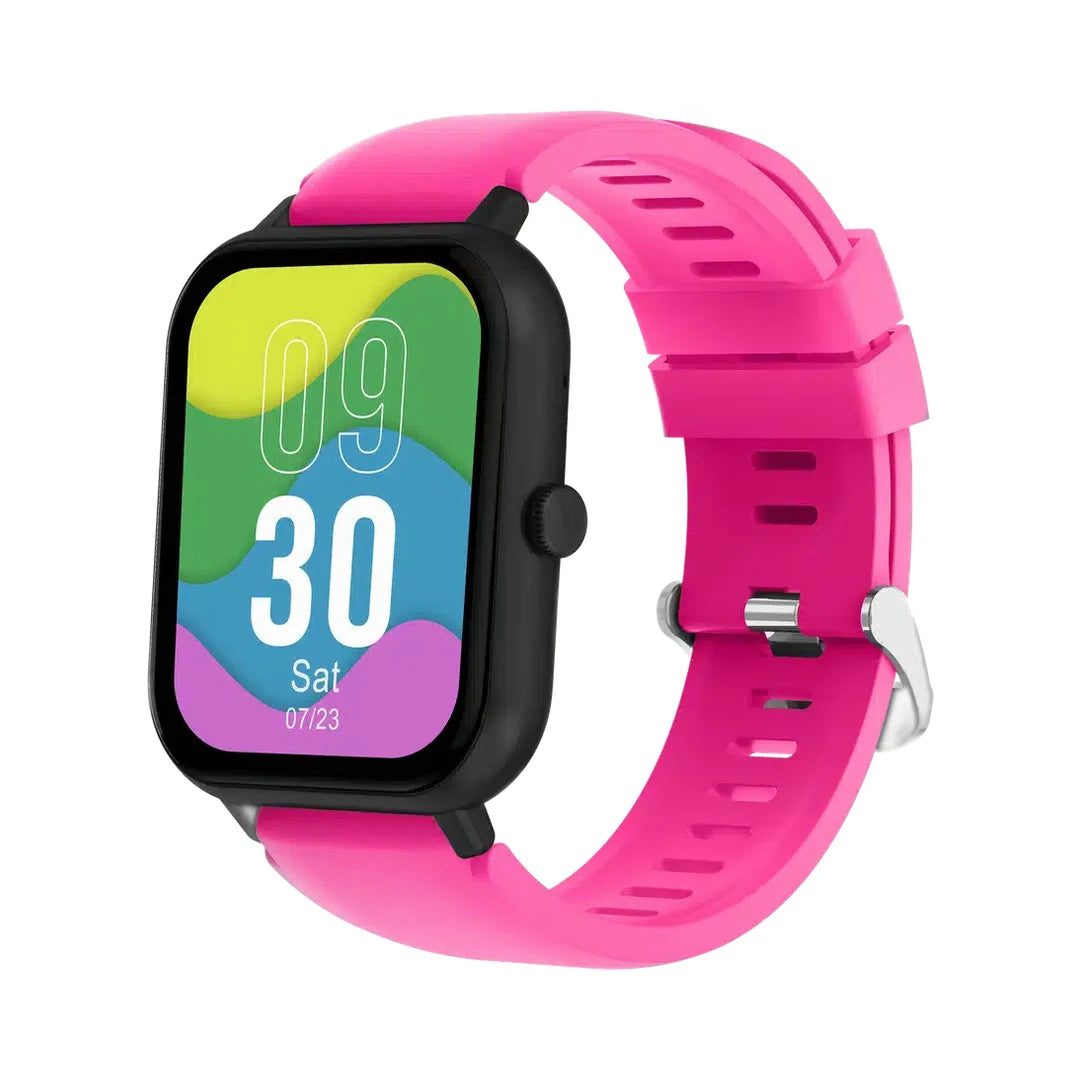 Volkano Chroma Series Smartwatch with Pink Strap