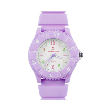 Volkano Mallow Series Kids Analogue Watch – Purple